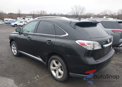 2012 Lexus Rx 350 из США, поврежденный, VIN 2T2BK1BA4CC151802